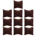 thumbnail image 1 of 10 piezas de almohada de terciopelo para reloj y pulsera, pequeña almohada de terciopelo multicolor, soporte organizador para joyería y pulsera, 1 of 4