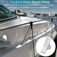 thumbnail image 5 of 4PCS 316 Stainless Steel Marine Boat Deck Hinge For Bimini Top Fitting Hardware USA, 5 of 7