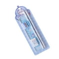 thumbnail image 2 of Pencil Ruler Kit,Eraser Pen Set Plastic Eraser Pen Kit Pencil Ruler Set Solid Performance, 2 of 5