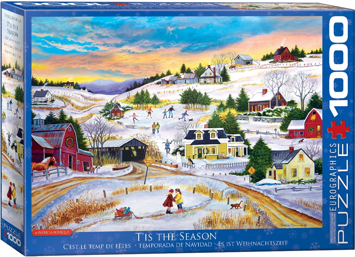 Stars on the Ice by Patricia Bourque 1000-Piece Puzzle 