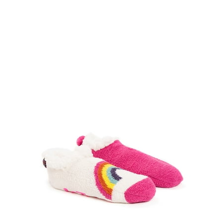 Betsey Johnson Women's 2 Pair Pack Infused Cabin Footie Sock