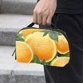 thumbnail image 2 of Cantaloupe Electronic Travel Case Organizer USB Case Charger Phone Case Cable Organizer, Oxford Fabric Waterproof Portable Digital Storage Bag for Cables, Chargers, Phones - 5.9x9.44x3.14 in, 2 of 6