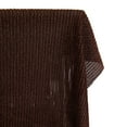 thumbnail image 7 of Zelouf Cindy Textured Metallic Knit  , Sewing, DIY, Crafts Fabric by the Yard, Bronze, 7 Yard, 7 of 7