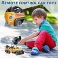 thumbnail image 6 of 1:64 Scale Mini Alloy Truck RC Car with LED Lights, 2.4Ghz Remote and App Control Toy Car, 3-Speed Adjustment Pocket Toy Car,Christmas Gifts for Grandkids(White#B), 6 of 7