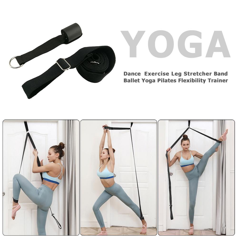 Ligament Stretching Belt Leg Stretcher Strap Ballet Dance Yoga Fitness Band US 