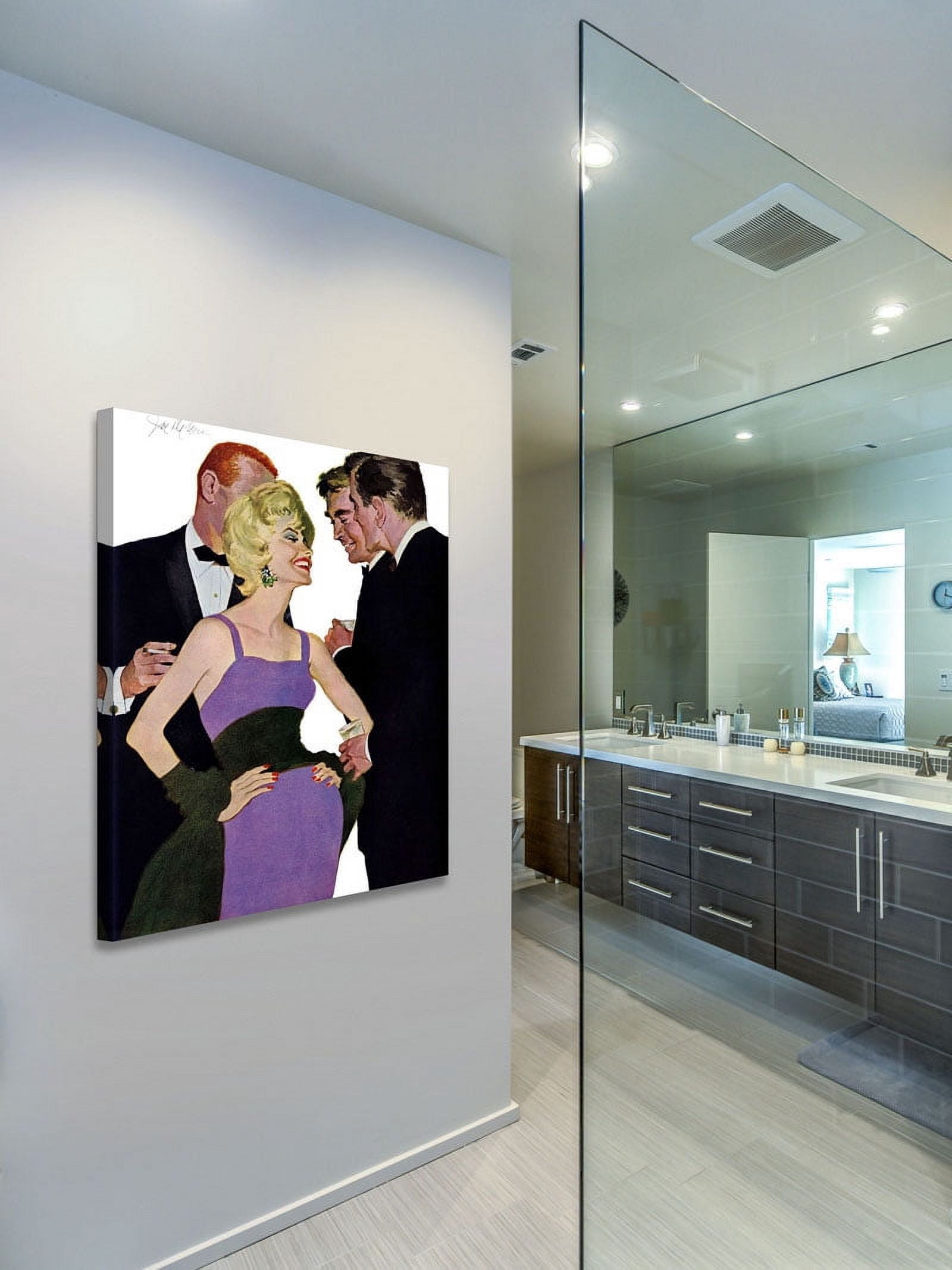Marmont Hill "The Delectable Deceiver" by Joe de Mers Painting Print on Canvas