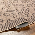 thumbnail image 4 of Boutique Rugs Halle Traditional, Transitional Runner Rug - Machine Washable - Mocha, Black White, Walnut - 2'6" x 8' Runner, 4 of 7
