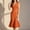 Orange, variant on Women Midi Cocktail Dresses V Neck High Low Formal Party Evening Wedding Guest Dresses