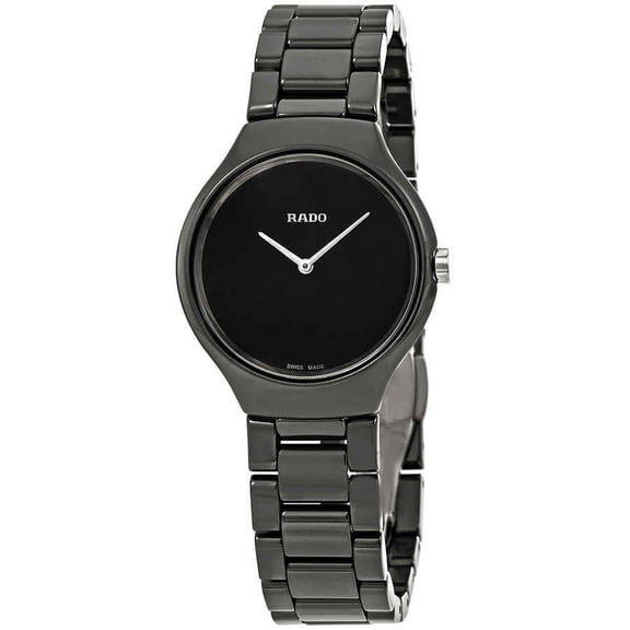 Rado TRUE Women's Black Dial Quartz Watch R27742192