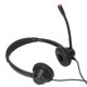 thumbnail image 1 of Teléfono RJ9 Auriculares Para Teléfono Micrófono HD Incorporado Auriculares Binaurales Para Oficina Soporte Altavoz Ajuste De Volumen Negro, 1 of 7