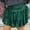 Green, variant on Women Sequin Skirt Sparkly Cute High Waist Ruffle Flowy Shiny Glitter Mini Short Skirts Pleated Club Party Skirt