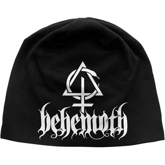 Behemoth Adult Opvs Contra Natvram Logo Beanie