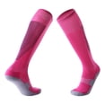 thumbnail image 4 of Kids Compression Athletic Socks Knee High Football Soccer Socks Cushioned Breathable Sports Long Socks for Boys Girls, 4 of 4