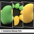 thumbnail image 4 of 6pcs Dual-purpose Dry Wet Powder Puffs Decorative Mango-shape Makeup Puffs, 4 of 8