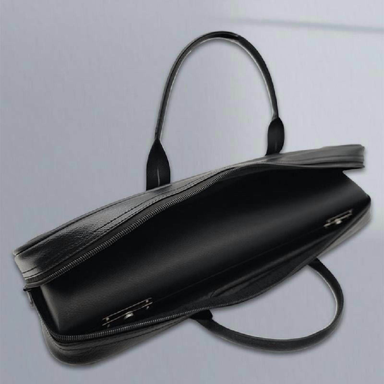 Zeiwohndc 17 Holes Flute Bag Dustproof Flute Carrying Case Padded PU Leather Flute Case