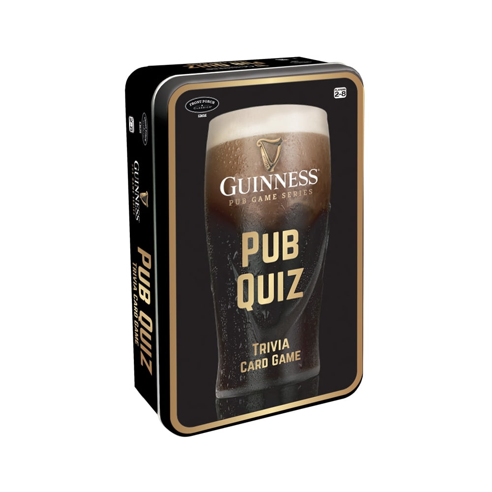 Guinness Pub Game Series Pub Quiz Trivia Card Game Walmart Com
