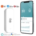 thumbnail image 1 of Mosiee Tuya Smart Wifi Temperature And Humidity Sensor Battery Powered Home Smart Temperature Control System, 1 of 9