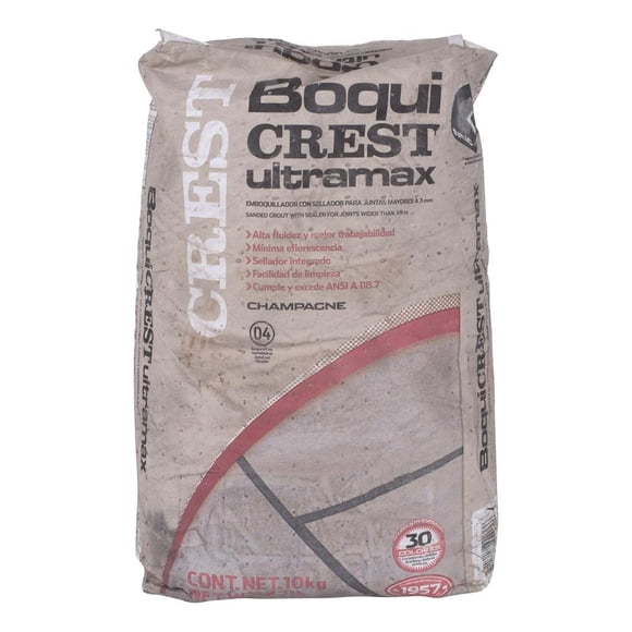 Emboquillador Boquicrest Ultramax Champagne 10Kg 3-13Mm