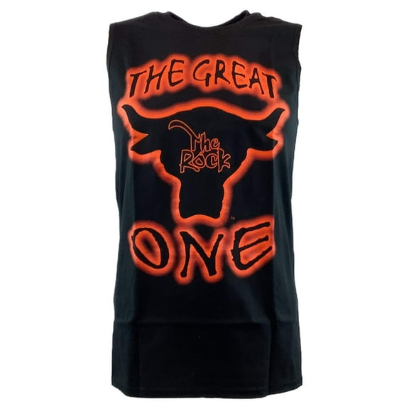 The Rock Great One Mens Sleeveless Black Muscle T-shirt 3XL
