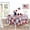 style-56, variant on Home Bargains Plus Americana Round Fabric Tablecloth, 70 Inch, Patriotic Celebration, Red White and Blue Plaid Fabric Table Cover, Buffet Dining