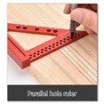 thumbnail image 3 of MOMOJIA Measuring Tool Measuring Ruler 22.5/30/45/67.5 Degree Triangle Ruler Woodworking Square Protractor, 3 of 8