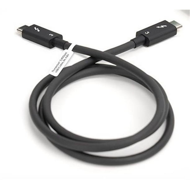 Plugable Thunderbolt 3 Cable 40Gbps Supports 100W (20V, 5A) Charging, 2