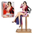 thumbnail image 2 of Figuras de acción de One Piece, Boa Hancock Sexy, figura de acción de posición sentada, modelo de colección de PVC para adultos, muñeca de juguete, adornos de regalo, 21cm, 2 of 4
