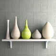 thumbnail image 7 of Tempaper Tile Block Stone White Peel and Stick Wallpaper, 20.5" x 16.5', 7 of 7