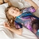 thumbnail image 5 of Balery Beautiful Flower Blue Bird Conjunto de Pijama Infantil de Manga Corta con Estampado – Ropa de Dormir de Algodón Suave-Large, 5 of 6