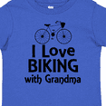 thumbnail image 4 of Inktastic Biking with Grandma Cycling Boys or Girls Toddler T-Shirt, 4 of 5