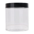 thumbnail image 7 of Tyeign 24-Pack Pet Clear Plastic Jars with Black Lids, Wide-Mouth Food-Grade Containers for Spices Crafts Pantry, Reusable Bpa-Free Storage Set for Meal Prep & Diy Gifts, Black Lid Plastic Jar*24, 7 of 7