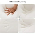 thumbnail image 6 of Hidetex Therapeutic Memory Foam Pillow - Ergonomic Cervical Support with Breathable Soft Washable Cover (50×30cm), 6 of 6