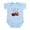 Sky Blue, variant on CafePress - I Run On Donuts Infant Bodysuit - Baby Light Bodysuit, Size Newborn - 24 Months