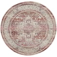 thumbnail image 3 of Nourison Vintage Kashan Persian Red/Ivory 4' x ROUND Area Rug, (4 Round), 3 of 9