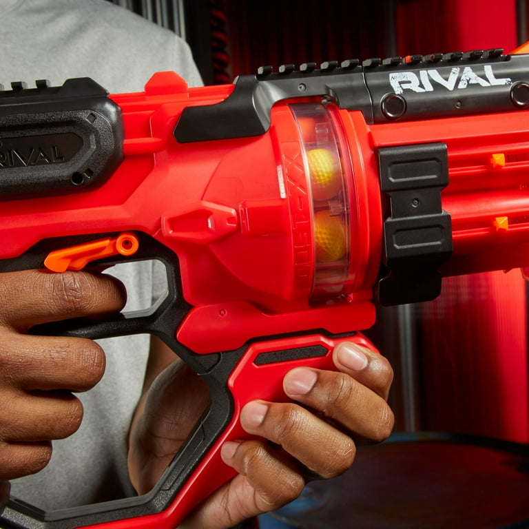 nerf rival 電動 （弾51発付き） Nerf Rival Roundhouse XX-1500 Toy Blaster with 15 Ball Dart