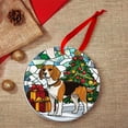 thumbnail image 4 of Personalized Dog Ornaments, Dog Xmas Gifts Ideas, Dog Christmas Tree Ornament, Christmas Keepsake qzOZZe, 4 of 4