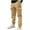 Khaki, variant on Zwiiyzr 8-14Y Kids Boys Cargo Pants Comfortable Loose Spring Fall Fashion Solid Pocket Casual Trousers Long Pants for Toddlers and Kids Olive Green