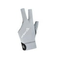 thumbnail image 3 of Guantes de billar de 3 dedos kusrkot para practicar billar en interiores gris, 3 of 8