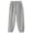Gray, variant on Cotton Sweatpants Boys Girls Elastic Waist Casual Sports Jogger Pants Pocketed Solid Cinched Bottom Fall Trouser (9-10 Years, Brown)