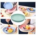 thumbnail image 5 of Assiettes à Dîner Profondes en Paille de Blé - Assiettes en Plastique Incassables et Robustes, 5 of 5