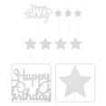thumbnail image 3 of 40 Uds. Decoraciones para fiestas de cumpleaños, adornos para pasteles, exquisitas selecciones para pasteles, adornos para cupcak HOMEMAXS 10734278-MX, 3 of 6