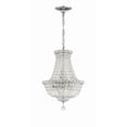 thumbnail image 2 of ROS-A1006-CH-CL-MWP Crystorama Lighting Roslyn - 5 Light Mini Chandelier-18 Inches Tall and 12 Inches Wide     -Traditional Installation, 2 of 12