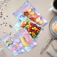 thumbnail image 4 of 100 Pcs Resealable Mylar Bags Compatible With Eyelash Jewelry Storage,14x20cm, 4 of 5