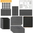 thumbnail image 6 of Fabric Storage Dresser 4 Drawers Storage Organizer, Gray, 6 of 7