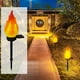 thumbnail image 1 of Lámpara solar de exterior con forma de llama | Lámpara de jardín tipo antorcha | Luz nocturna decorativa para patio, jardín y sendero | Simulación LED parpadeante para crear ambiente, 1 of 7