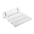 thumbnail image 2 of TISHITA Foldable Teak Adults Shower Accessory Folding for Inside Shower Folding Teak white, 2 of 8