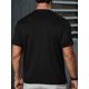 thumbnail image 2 of Camiseta informal con estampado creativo de Casa Way para hombre, manga corta, corte cómodo, cuello redondo, estilo urbano, ideal para uso diario., 2 of 7