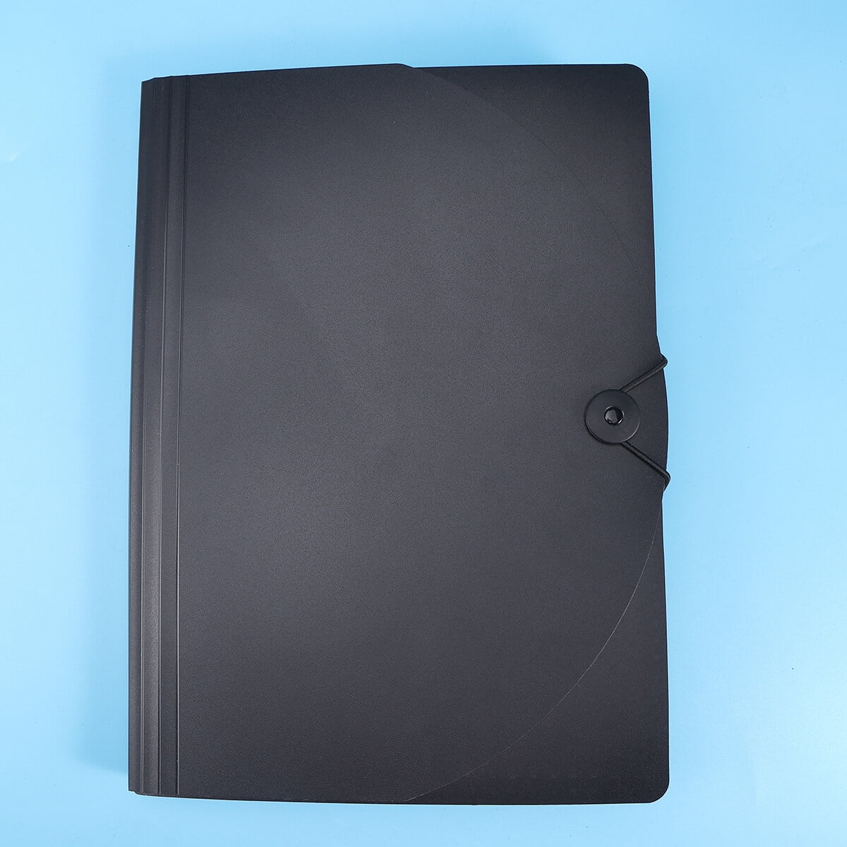 Supvox Portable Black Accordion File Folder A4 for Office, School & Home Document Storage and Organization