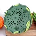 thumbnail image 2 of Steamer Basket Silicone, 2pcs Foldable Steaming Basket High Temperature Resistant Cooker Dish for Vegetable Fruit, 2 of 9