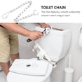 thumbnail image 3 of LITINKIMI 2Pcs Toilet Flapper Chain Replacement Stainless Steel Durable Chain with Smooth Surface, 3 of 8